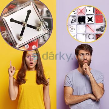 Obrázek 24dílná sada hlavolamů