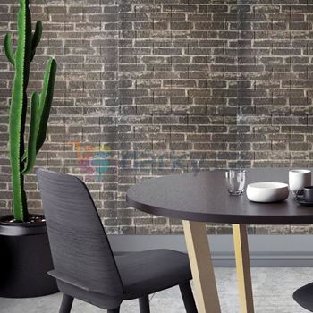 Obrázek z 3D tapeta - šedá cihla 