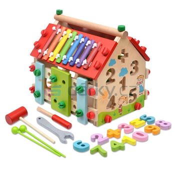 Obrázek Dětský dřevěný domeček - Vzdělávací