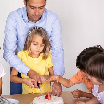 Obrázek z Čelenka Happy Birthday - zlatá 