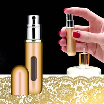 Obrázek z Elegantní rozprašovač na parfémy - růžový 