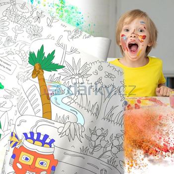 Obrázek Omalovánky v roli 10 m - džungle