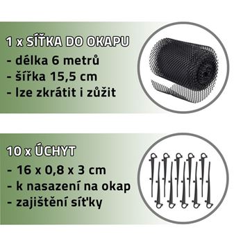 Obrázek z Síťka do okapu 